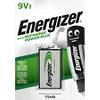Energizer Batterij Recharge Power Plus 9V 175 mAh Nikkel-metaalhydride (NiMH) 9 V
