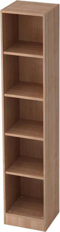 Hammerbacher Boekenkast 4 Planken 406 x 400 x 2.004 mm Walnoot Walnoot