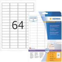 HERMA 4201 Etiketten SuperPrint Wit Rechthoekig 1600 Etiketten per pak