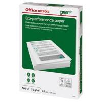 Office Depot Eco-Performance A3 Kopieerpapier 75 g/m² Glad Wit 500 Vellen