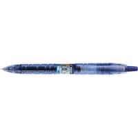 Pilot B2P Gel inklapbaar Gelpen Blauw 0.4 mm Medium Kegelvormig Navulbaar Recycled