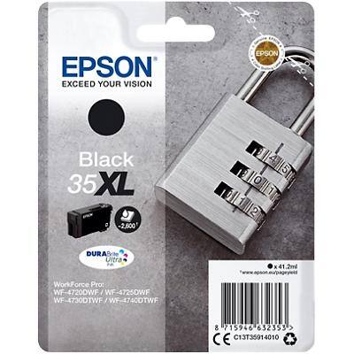 Epson 35XL Origineel Inktcartridge C13T35914010 Zwart
