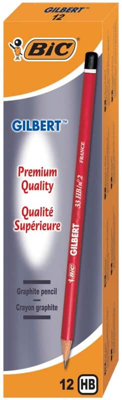 BIC Gilbert Potlood HB Gilbert 12 Stuks