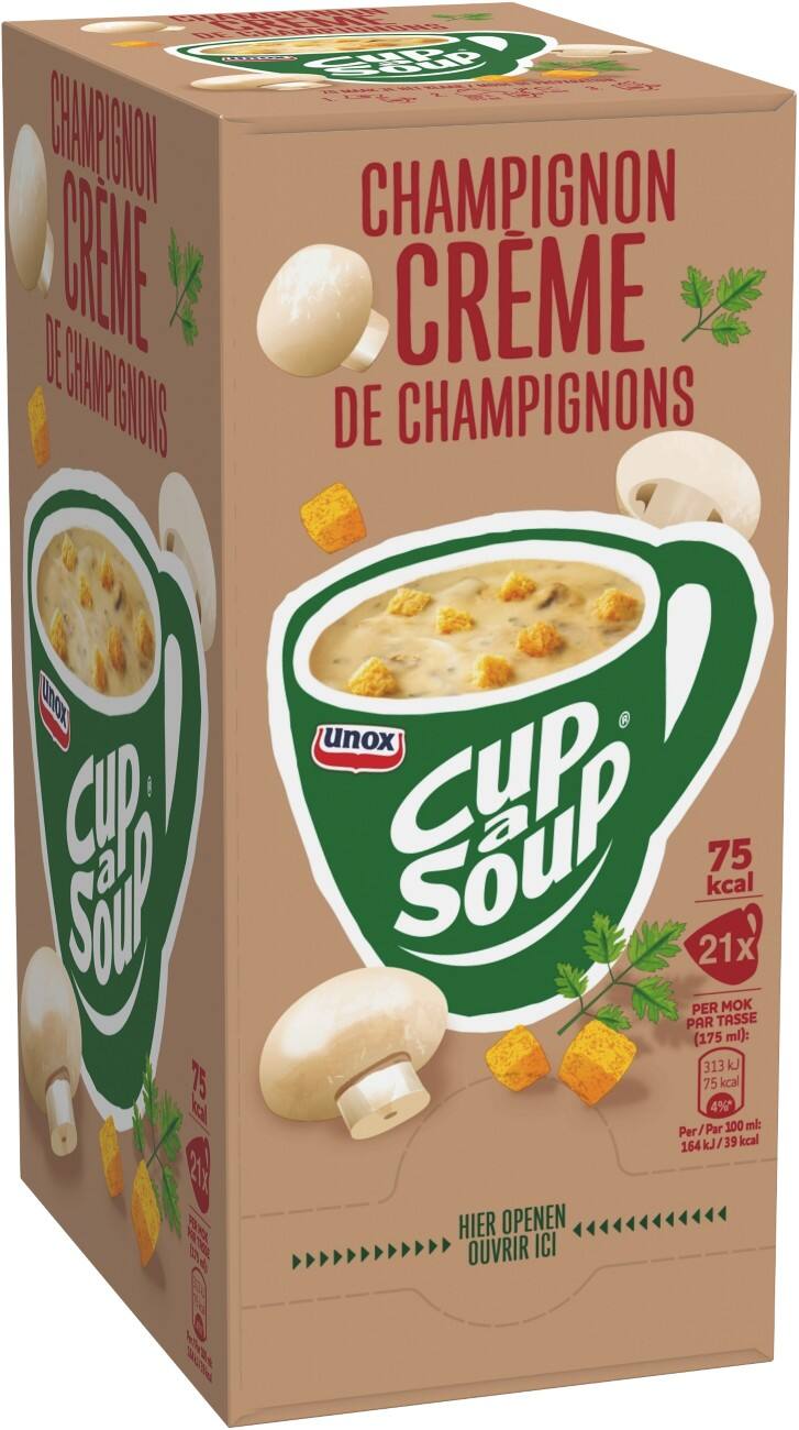 Cup-a-Soup Soep Champignon crème 21 Stuks à 175 ml
