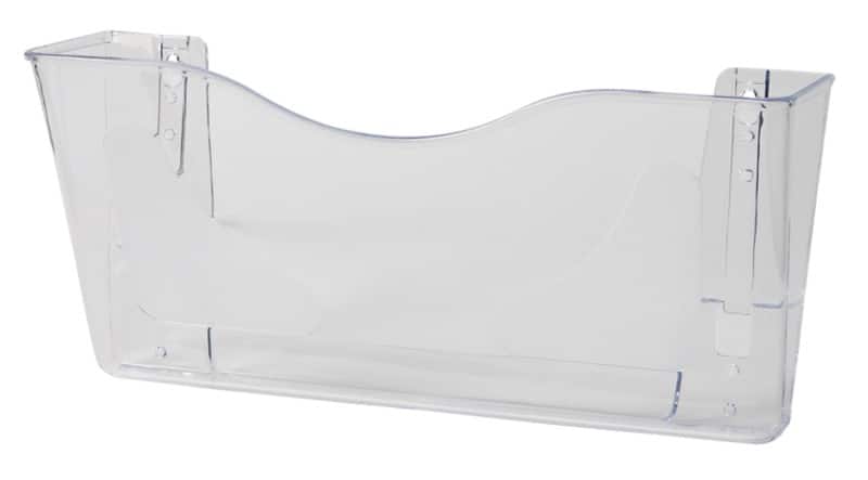 Deflecto A4 Folderhouder Wandmontage Transparant CP074YTCRY 10 x 38,1 x 17,5 cm