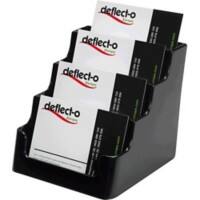 Deflecto Visitekaarthouder 70404 Zwart