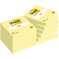 Post-it Notes 76 x 76 mm Canary Yellow Geel 12 Blokken van 100 Vellen