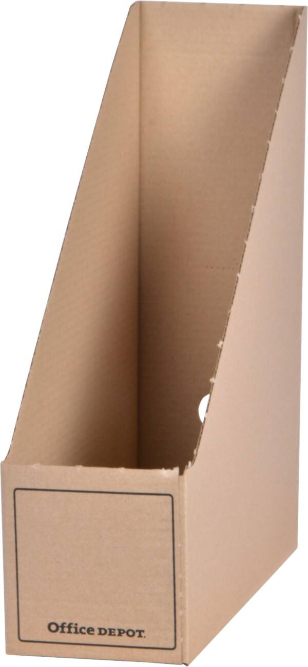 Office Depot Tijdschriftencassette Bruin 10 x 26 x 32 cm Karton 10 Stuks