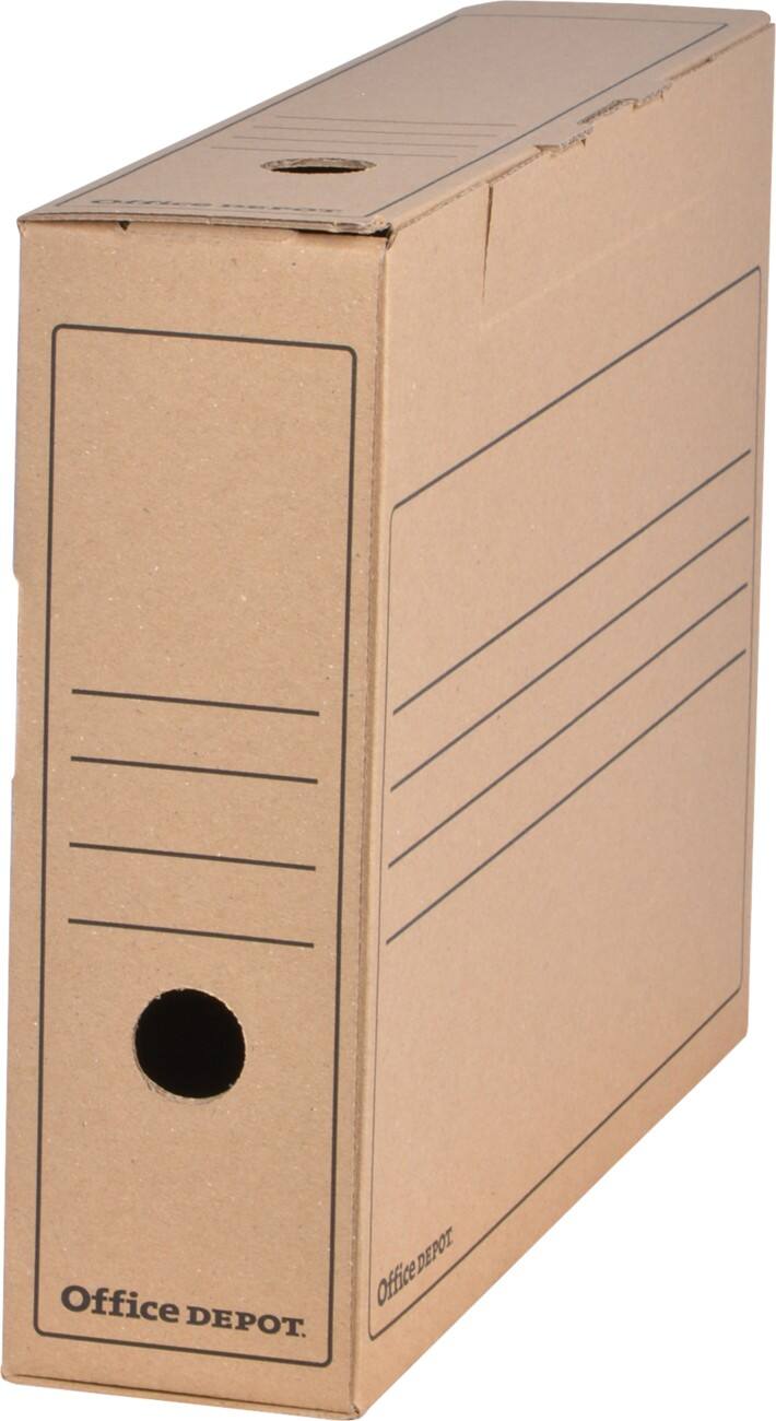 Office Depot Archiefdozen A4 Karton 8 x 33,5 x 24,5 cm 12 Stuks