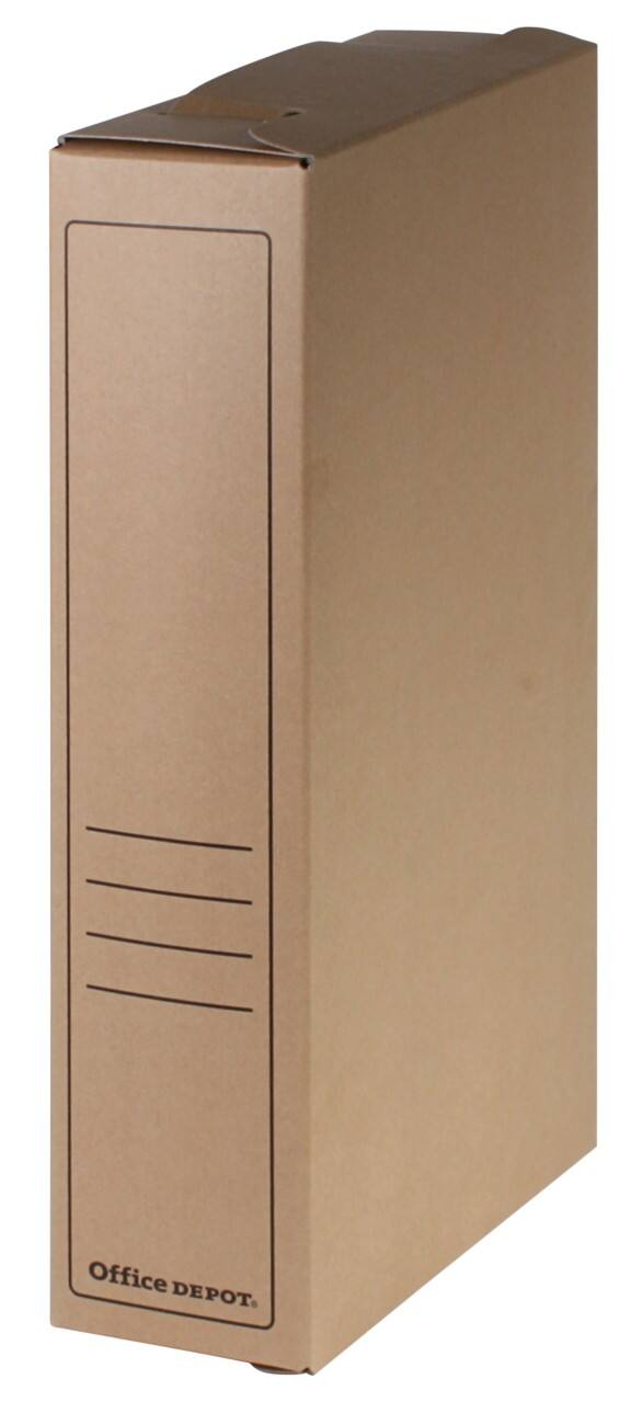 Office Depot Archiefdozen Folio Bruin Karton 8 x 35 x 23 cm 50 Stuks