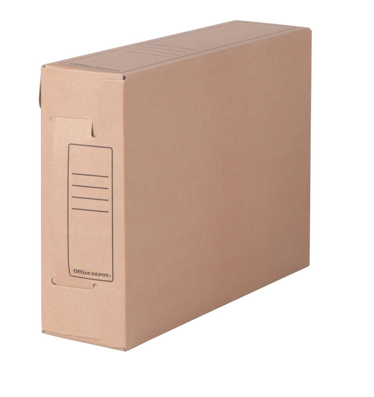 Office Depot Archiefdozen A4 Bruin Karton 8 x 32 x 23 cm 50 Stuks