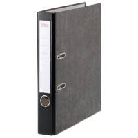 Office Depot Ordner A4 staand 50 mm Zwart 2 ringen Karton, PP (Polypropeen) Wolkenmarmer Staand