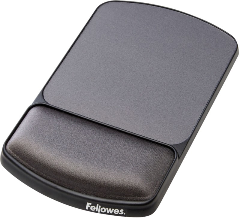 Fellowes Muismat met Polssteun Grafietgrijs Gel
