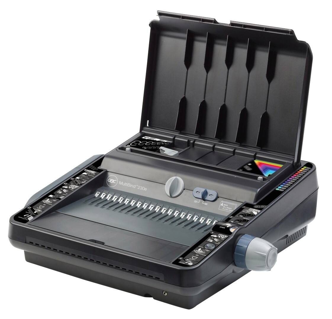 GBC Multifunctionele inbindmachine MultiBind 230E Elektrisch Draadgebonden;Comb 450 Vel