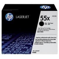 HP 55X Origineel Tonercartridge CE255X Zwart