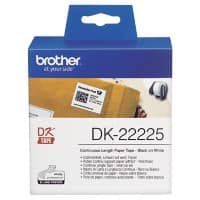Brother DK-22225 Authentiek Continue papiertape Zelfklevend Zwart op wit 38 mm x 30.5m