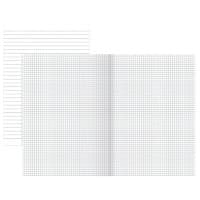 Ursus Style Gelinieerd papier A3 op A4 250 vel 80 G/m² 9 mm Gelinieerd en Gevouwen