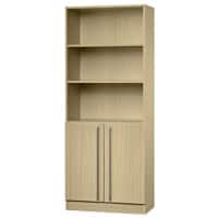 Hammerbacher Matrix Gemelamineerde spaanplaat Archiefkast 4 Planken 800 x 420 x 2.004 mm Bruin Ahorn