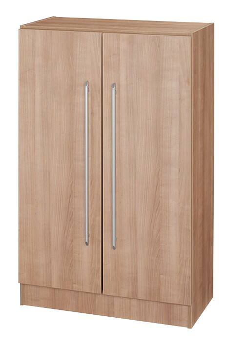 Hammerbacher Matrix Kast Gemelamineerde spaanplaat 2 Planken 800 x 420 x 1.270 mm Walnoot Bruin