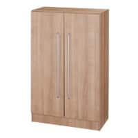 Hammerbacher Matrix Kast Gemelamineerde spaanplaat 2 Planken 800 x 420 x 1.270 mm Walnoot Bruin