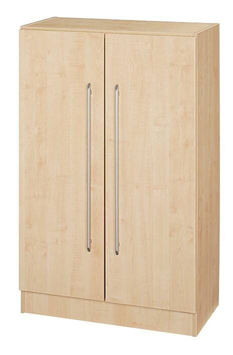 Hammerbacher Matrix Archiefkast Gemelamineerde spaanplaat 2 Planken 800 x 420 x 1.270 mm Ahorn Bruin