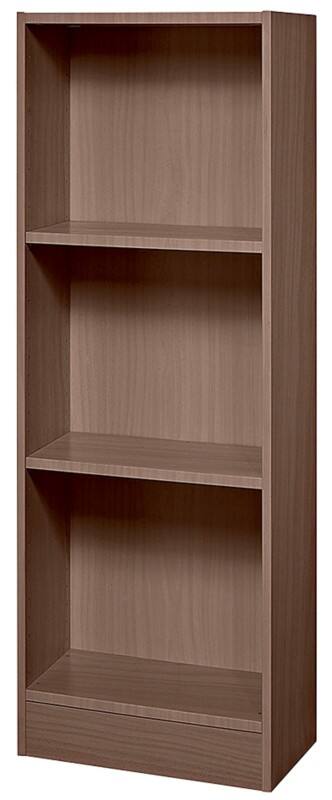 Hammerbacher Gemelamineerde spaanplaat Boekenkast 2 Planken 406 x 400 x 1.270 mm Bruin Walnoot