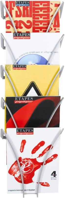 Paperflow Filario Folderhouder A4 Kunststof Zilver