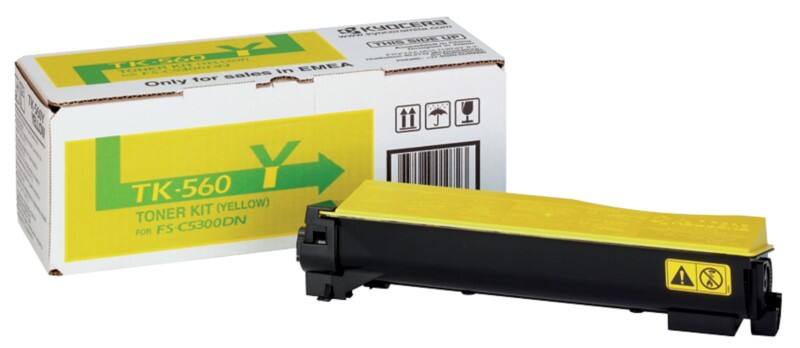 Kyocera TK-560Y Origineel Tonercartridge Geel