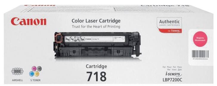 Canon 718M Origineel Tonercartridge Magenta