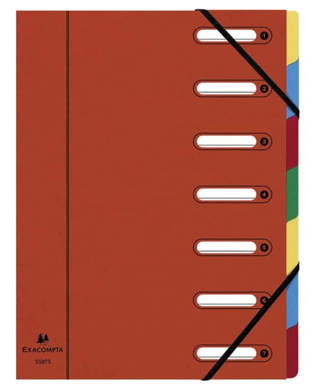 Exacompta Harmonika Sorteermap 55075E Rood A4 24 x 32 cm 250 g/m²