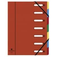 Exacompta Harmonika Sorteermap 55075E Rood A4 24 x 32 cm 250 g/m²