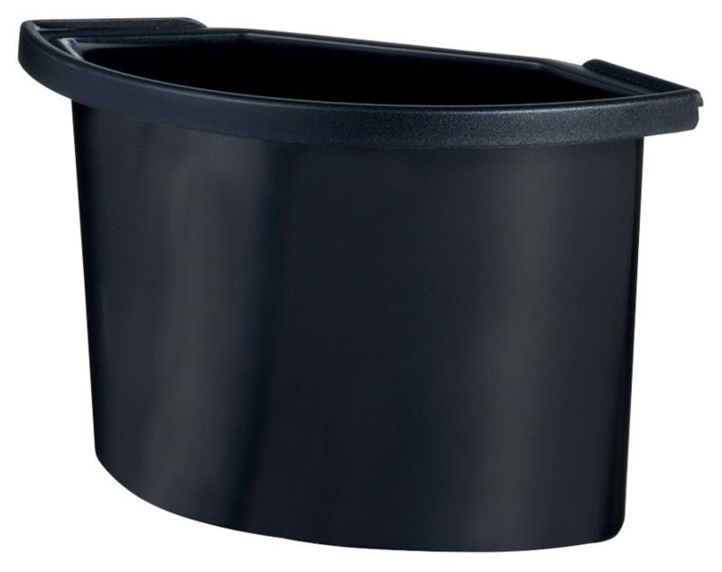 helit Afvalinzetbak Zwart 2 L Kunststof 27,2 x 12 x 16,5 cm
