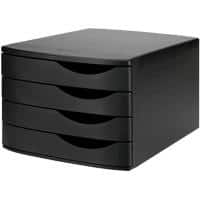Jalema Re-solution Ladeblok 4 Re-solution ladenblok 4 laden, zwart A4 PS (Polystyreen) Zwart 30 x 37,5 x 21,6 cm