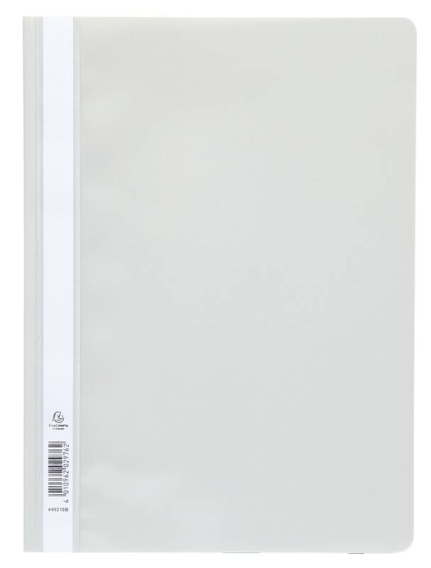 Exacompta Snelhechters A4 Grijs Plastic Geen transparante voorpagina 22 x 31 cm 25 Stuks