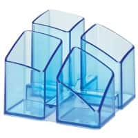 HAN Scala 1745 Pennenbak Blauw, transparant Plastic 12,5 x 12,5 x 10 cm