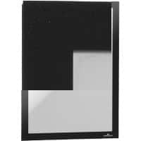 DURABLE Displayframe DURAFRAME Zelfklevend A4 Zwart Pak van 2 stuks