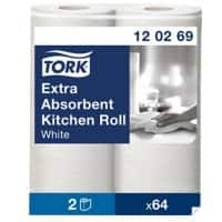 Tork Keukenrol 2-laags 2 Rollen à 64 Vellen