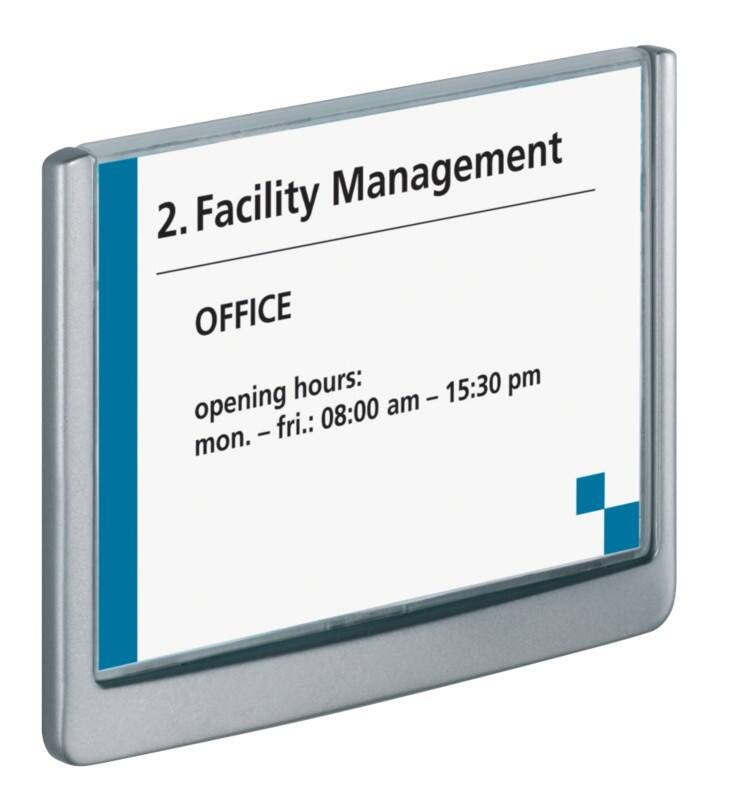 DURABLE CLICK SIGN Deurbord Kunststof 14,9 x 10,55 cm 4861-37