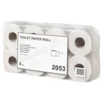 Merkloos Toiletpapier 2-laags 2053 64 Rollen à 250 Vellen