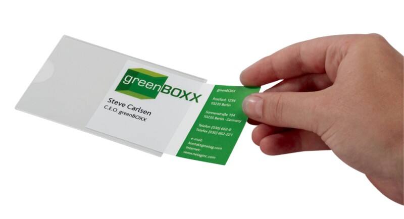 DURABLE Zelfklevende hoezen 837919 62 x 93 mm Transparant Polypropyleen 100 Stuks