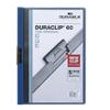 DURABLE Klemmap Duraclip A4 Blauw Polyvinyl Chloride (PVC) 23,5 x 31 cm