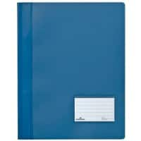 DURABLE Snelhechters Duralux A4 Transparant blauw 28 x 33,2 cm