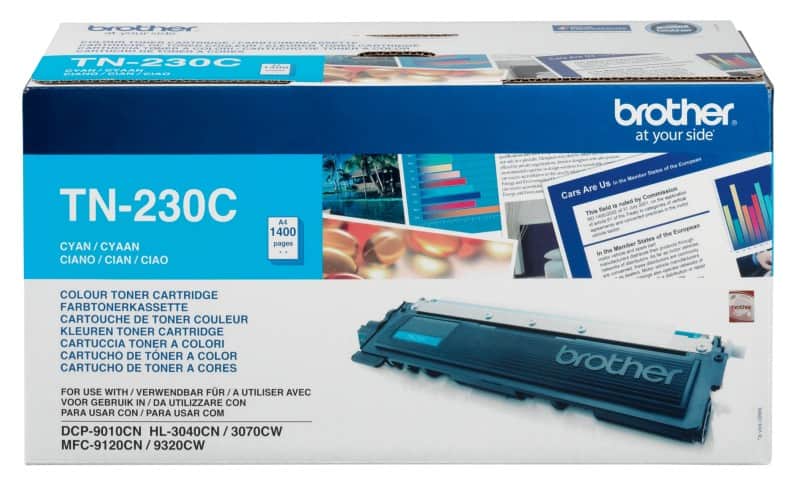 Brother TN-230C Origineel Tonercartridge Cyaan