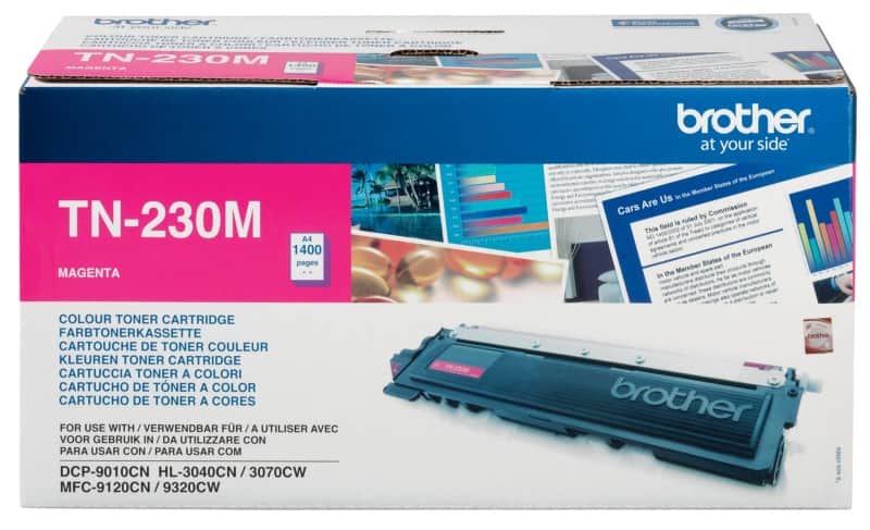 Brother TN-230M Origineel Tonercartridge Magenta