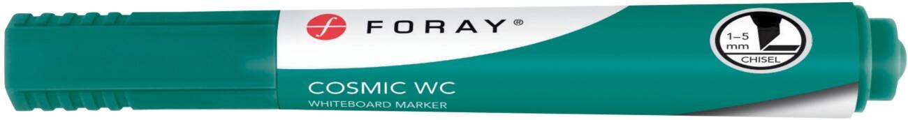 Foray Cosmic WC Whiteboard Marker Breed Beitelvormige Punt Groen