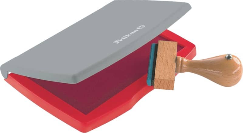 Pelikan Stempelkussen 336214 Rood 7 x 11 cm