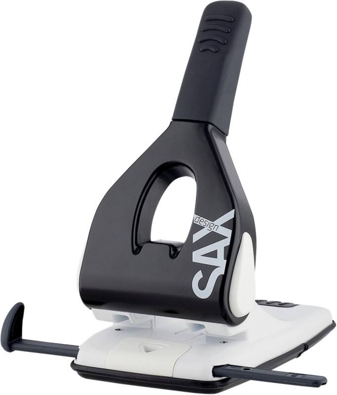 SAX 2 Gaten Perforator Metaal 65 Vellen 618 Zwart