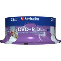 Verbatim DVD+R 8x 5 GB 25 stuks