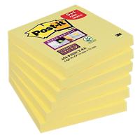 Post-it Super Sticky Notes 76 x 76 mm Canary Yellow Geel 90 Vellen 5 + 1 GRATIS