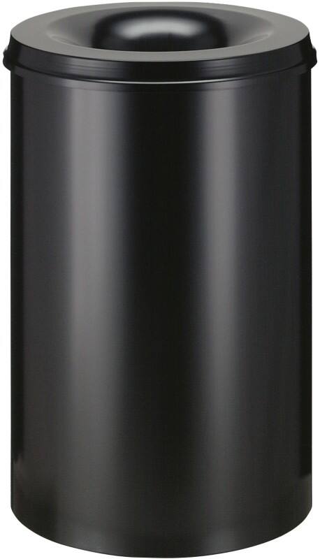 Vepa Bins Brandveilige prullenbak 110 L 47 x 72 cm Zwart